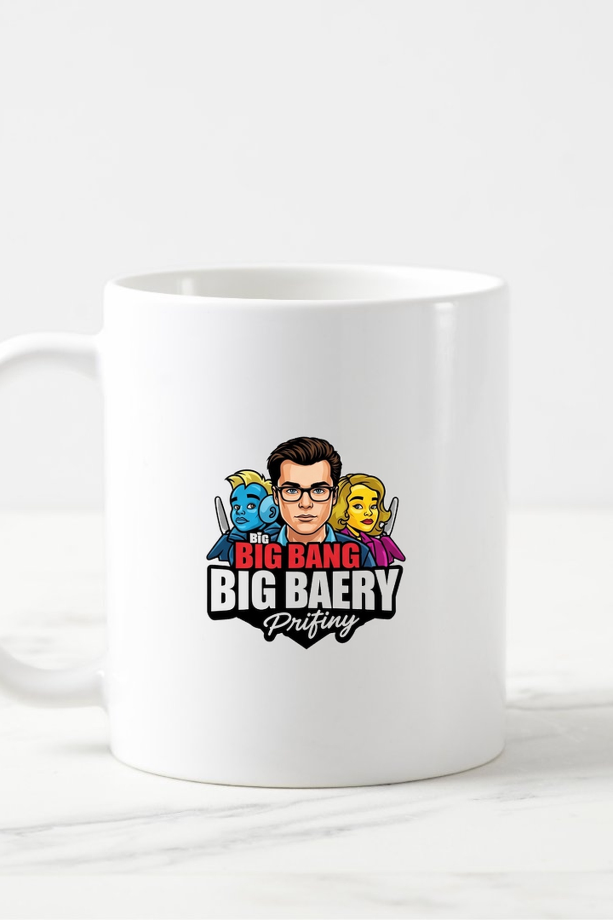 Big Bang Theory - Diziler Kupa Bardak