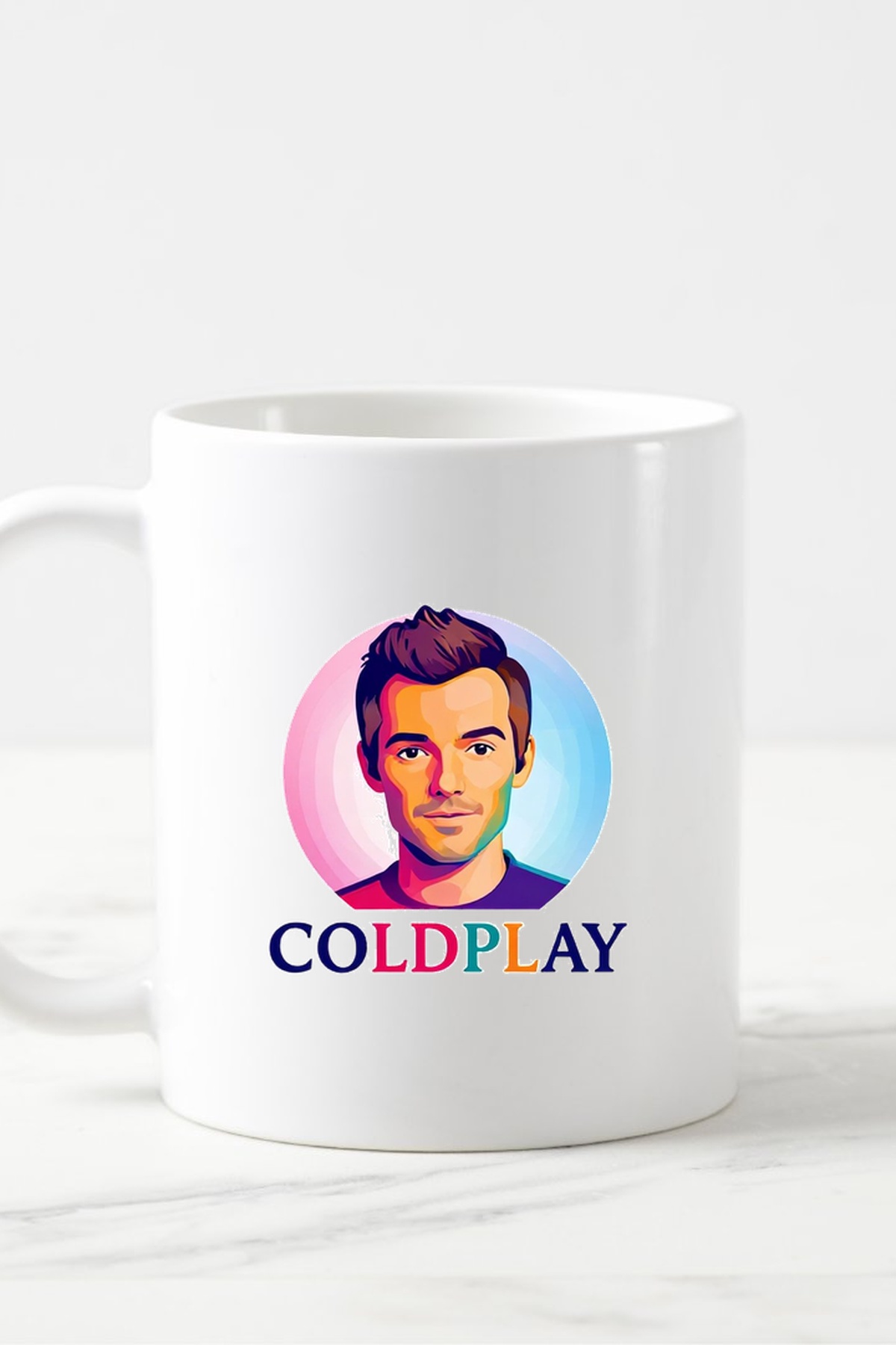 Coldplay - Müzik Grupları Kupa Bardak