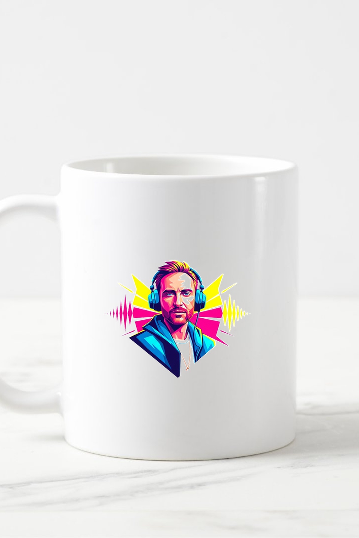 David Guetta - Müzik Grupları Kupa Bardak