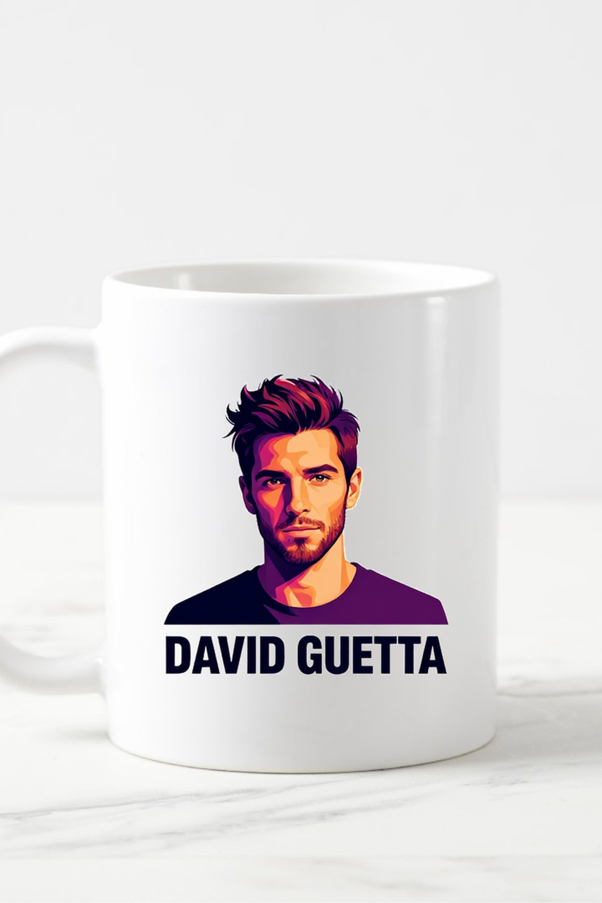 David Guetta - Müzik Grupları Kupa Bardak