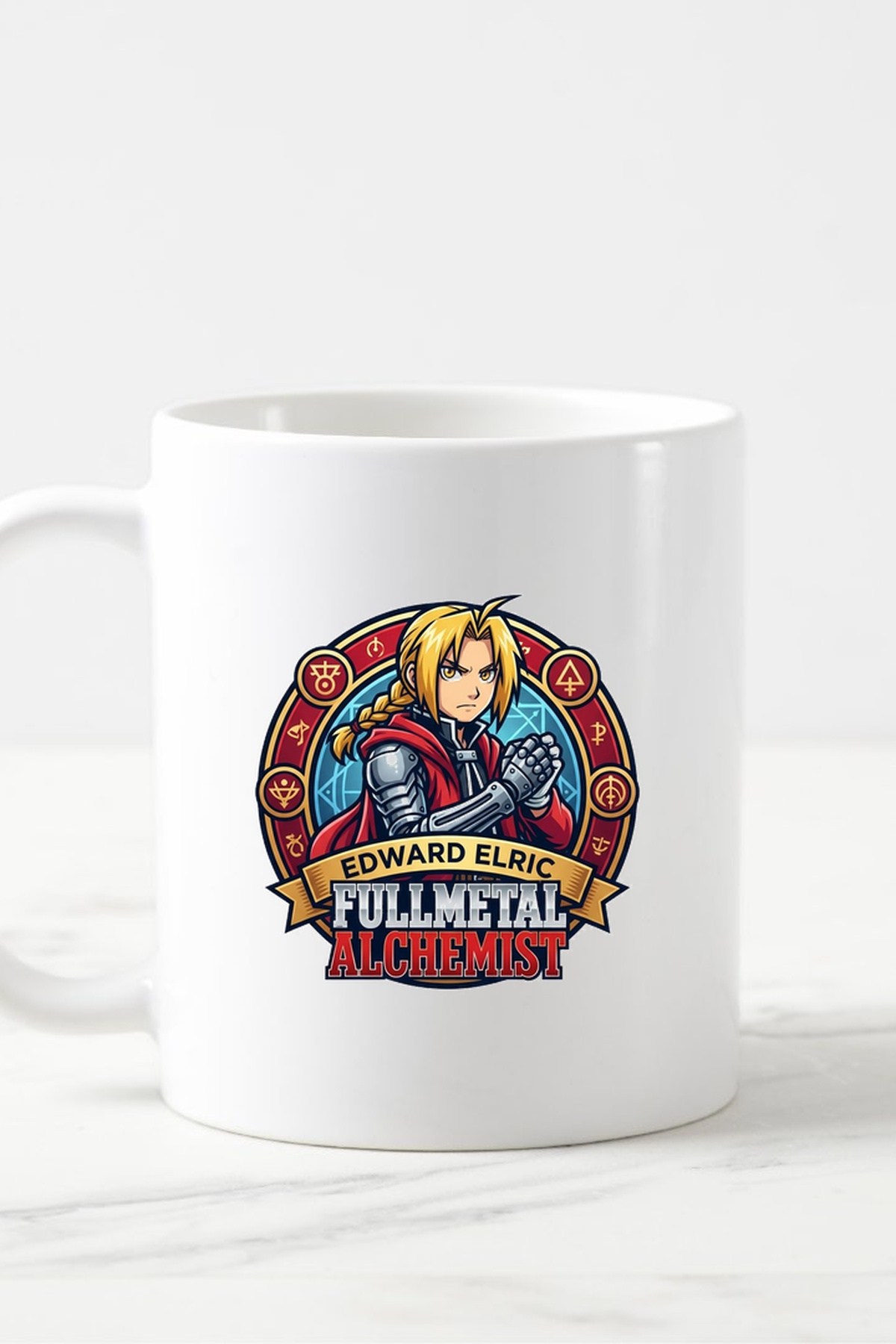 Edward Elric - Popüler Karakterler Kupa Bardak