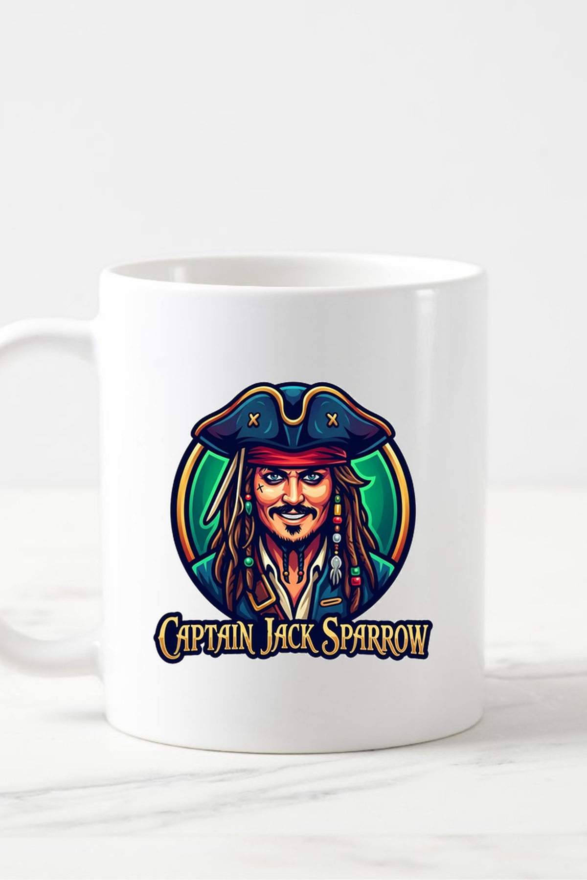 Jack Sparrow - Popüler Karakterler Kupa Bardak