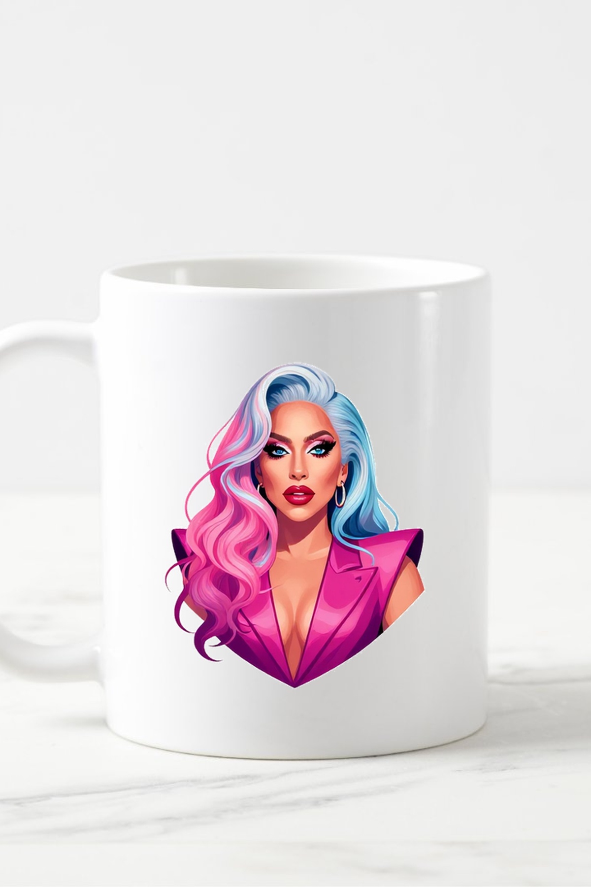 Lady Gaga - Müzik Grupları Kupa Bardak