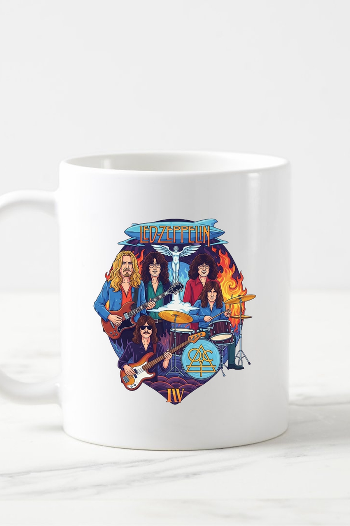 Led Zeppelin - Müzik Grupları Kupa Bardak