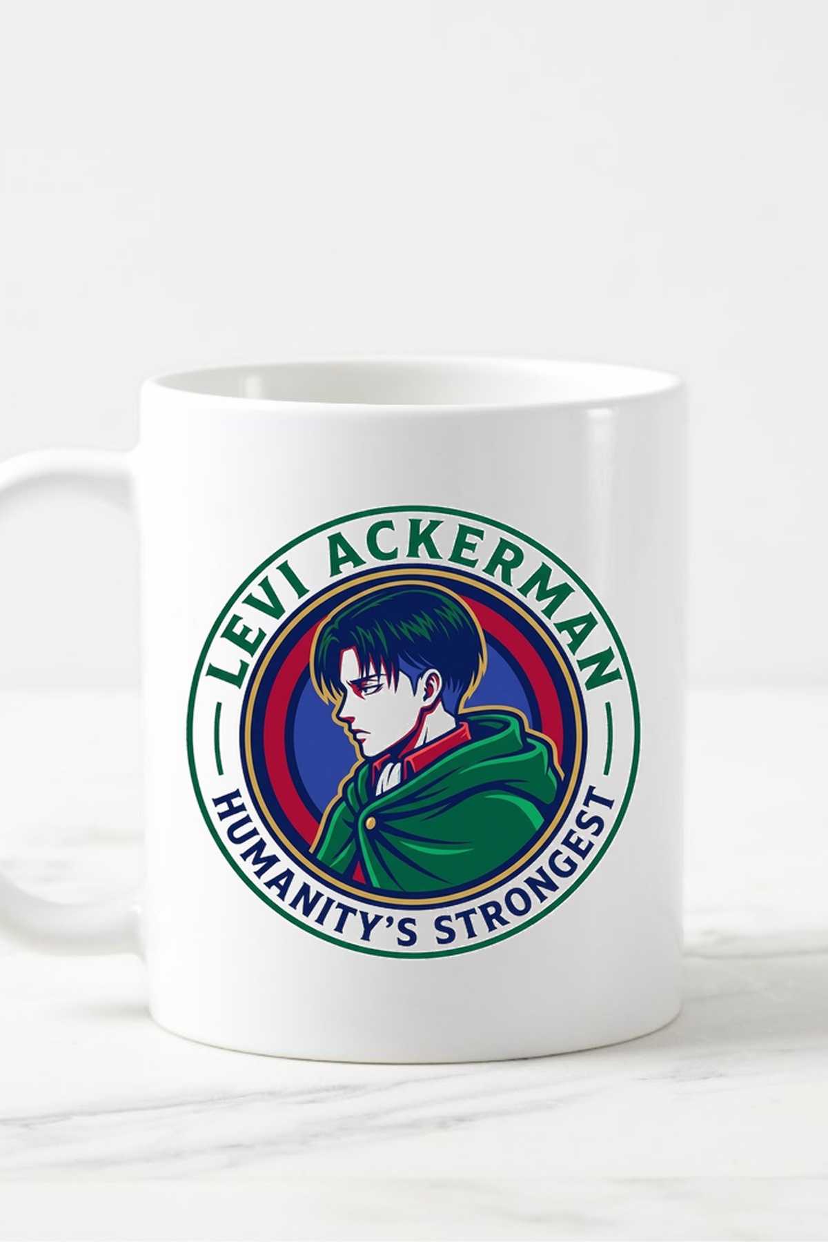 Levi Ackerman - Popüler Karakterler Kupa Bardak