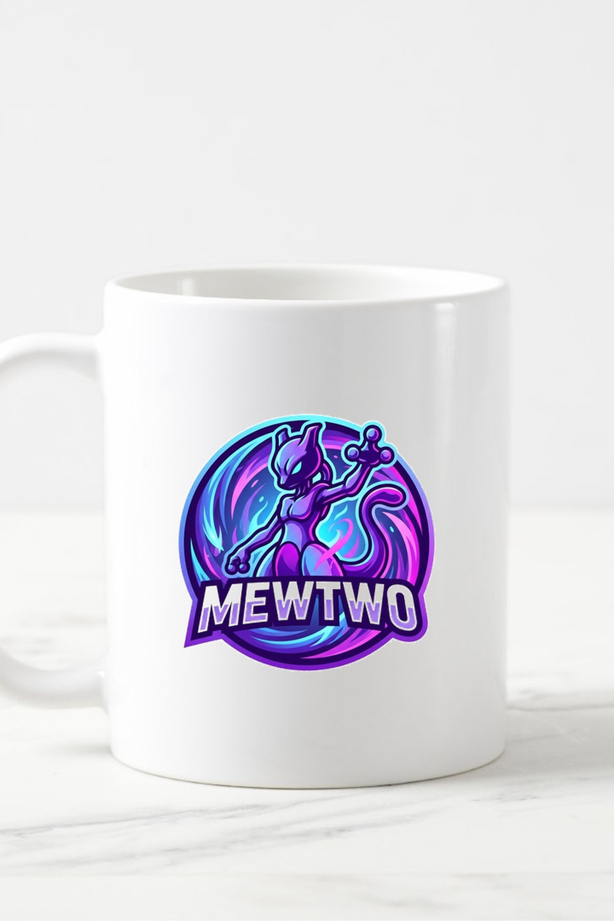 Mewtwo - Popüler Karakterler Kupa Bardak