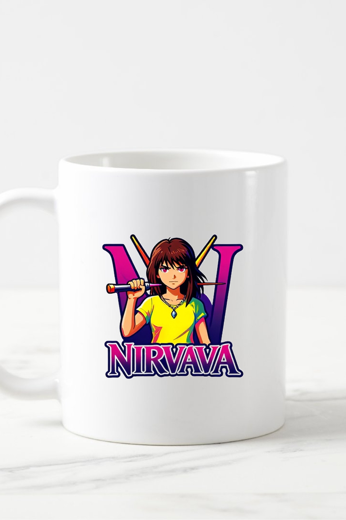 Nirvana - Müzik Grupları Kupa Bardak