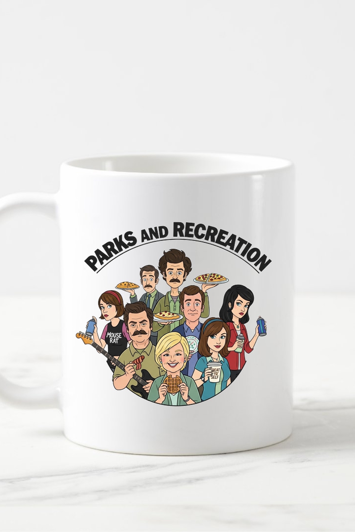 Parks and Recreation - Diziler Kupa Bardak