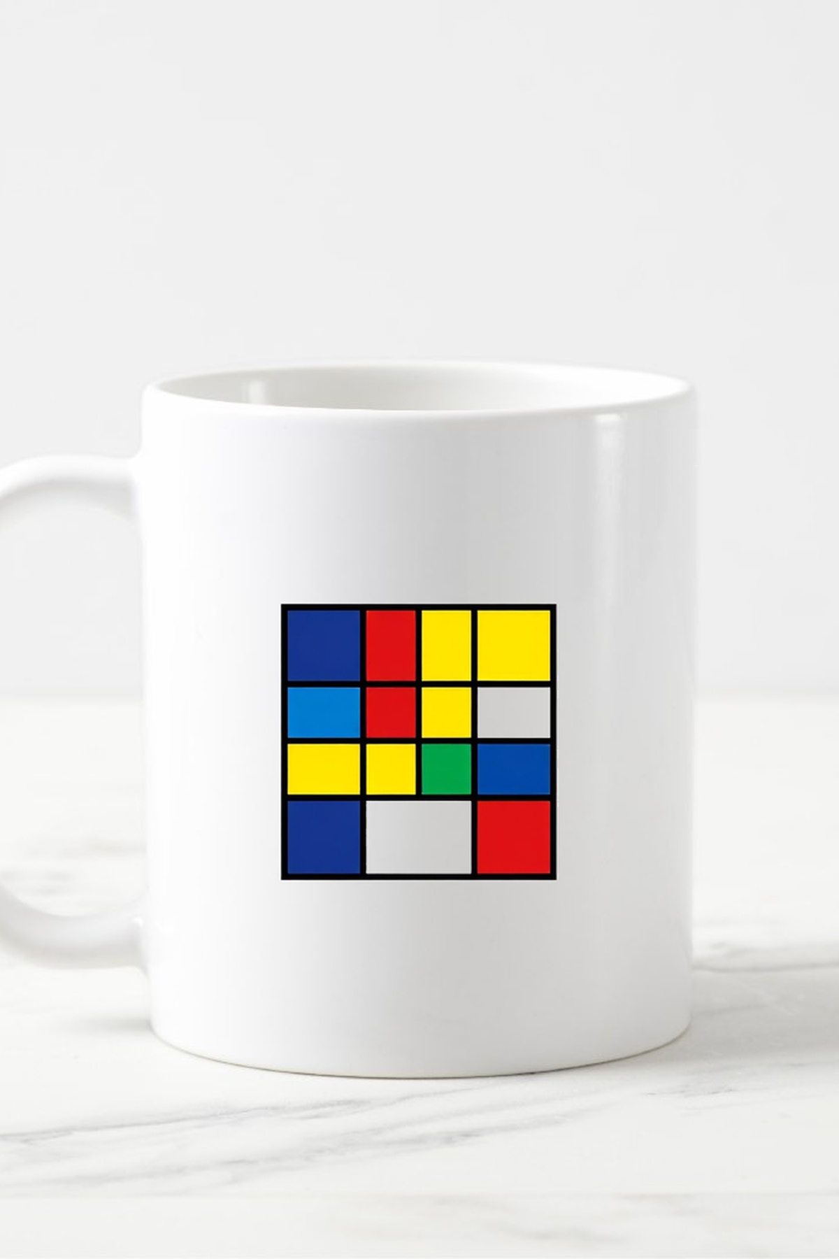 Piet Mondrian - Sanat & Sanatçılar Kupa Bardak