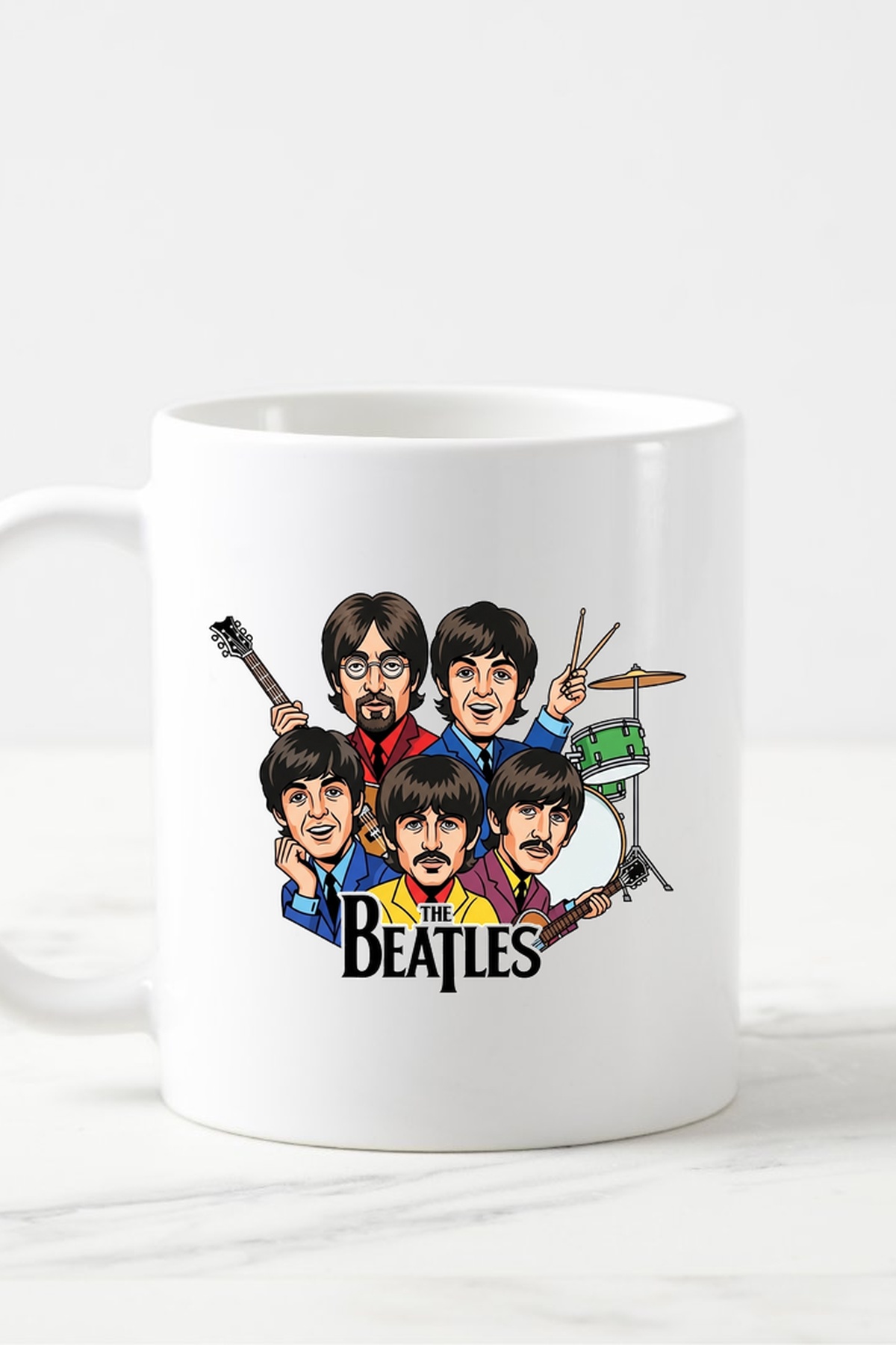 The Beatles - Müzik Grupları Kupa Bardak