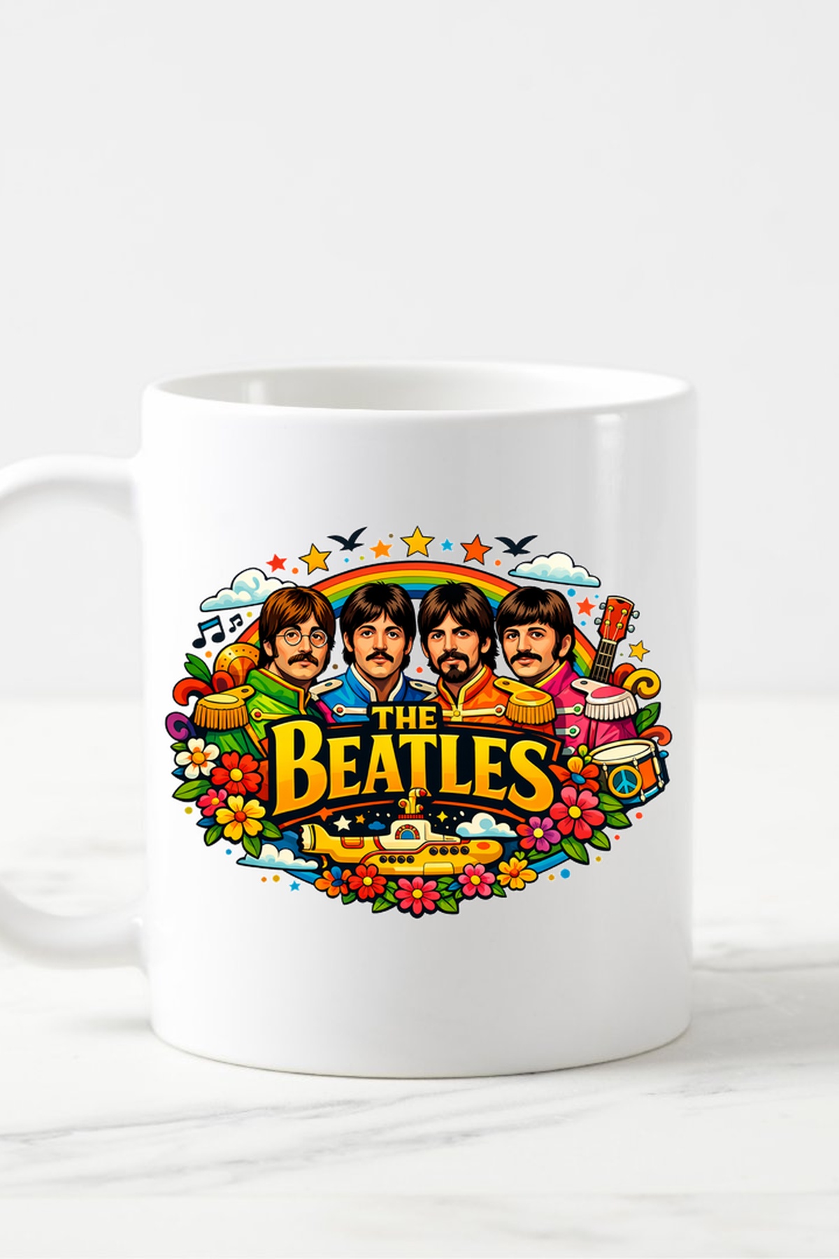 The Beatles - Müzik Grupları Kupa Bardak