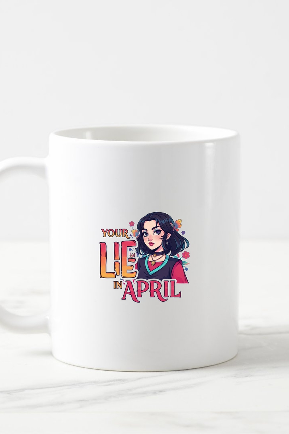 Your Lie in April - Anime Kupa Bardak