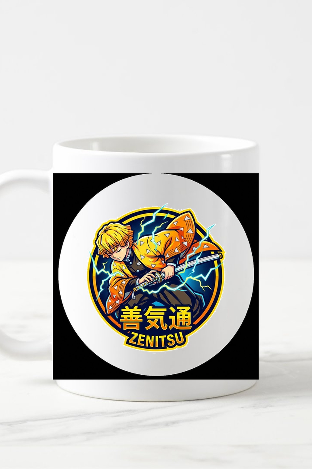 Zenitsu - Popüler Karakterler Kupa Bardak