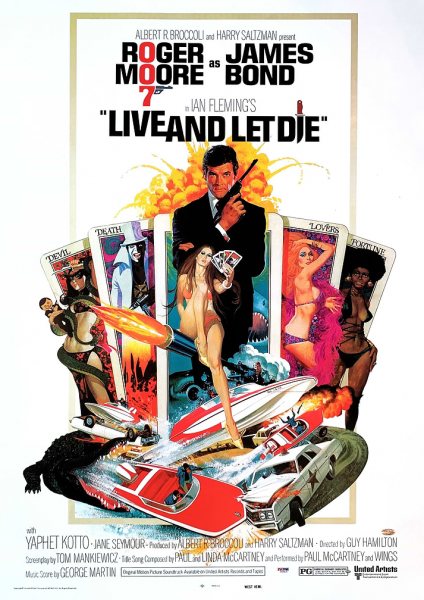 007 Live And Let Die Film Posteri – Duvar Tablosu duvarda gerçek ölçek