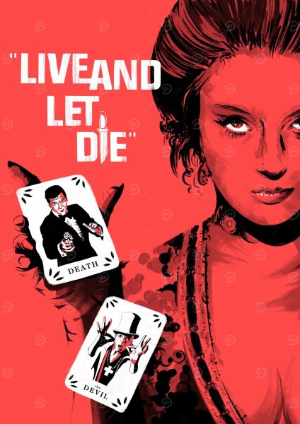 007 Live And Let Die Film Posteri – Duvar Tablosu poster görseli