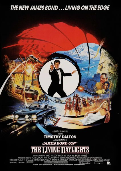 007 The Living Daylights Film Posteri – Duvar Tablosu poster görseli