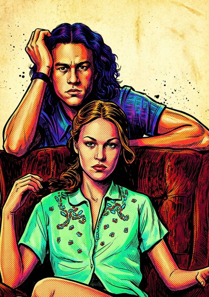 10 Things I Hate About You Film Posteri – Duvar Tablosu poster görseli