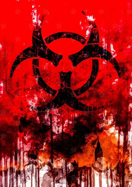 28 Days Later 4 Film Posteri – Duvar Tablosu duvarda gerçek ölçek