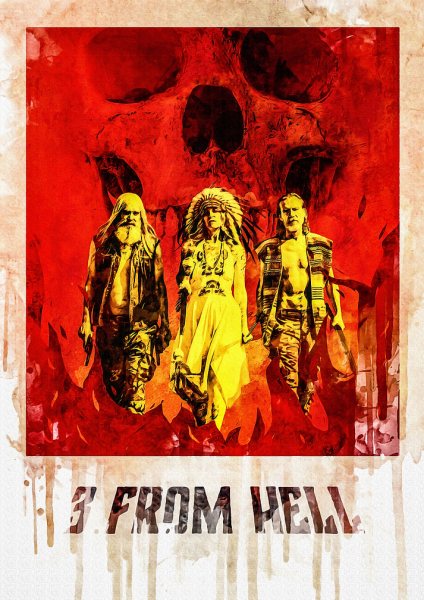 3 From Hell Film Posteri – Duvar Tablosu poster görseli