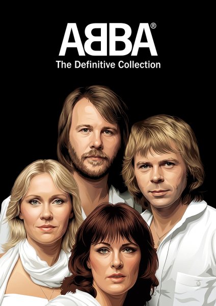 ABBA The Definitive Collection Müzik Posteri – Duvar Tablosu poster görseli