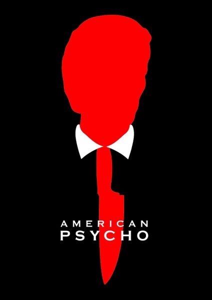 American Psycho Minimalist Film Posteri – Duvar Tablosu