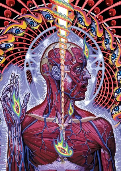Anatomical Figure with Eyes and Light Müzik Posteri – Duvar Tablosu duvarda gerçek ölçek