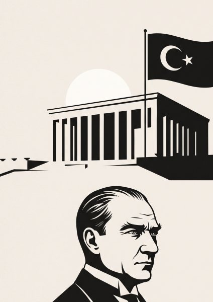 Anıtkabir Posteri – Minimal Duvar Tablosu poster görseli