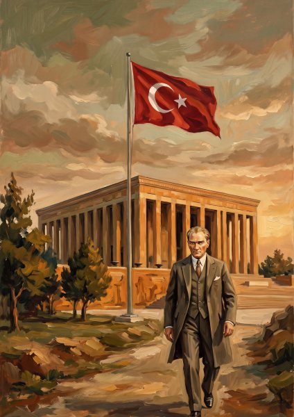 Anıtkabir Posteri – Yağlı boya Duvar Tablosu