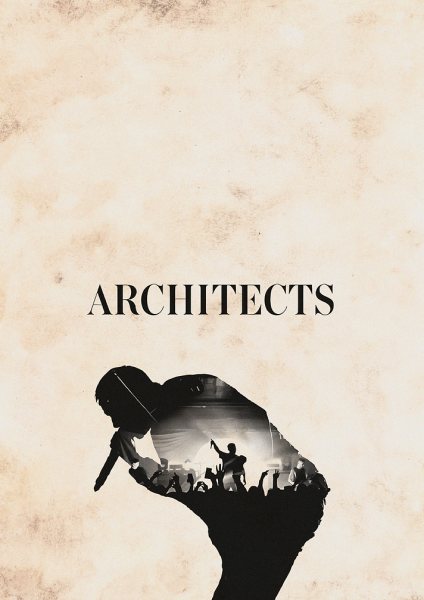 Architects Band Müzik Posteri – Duvar Tablosu duvarda gerçek ölçek