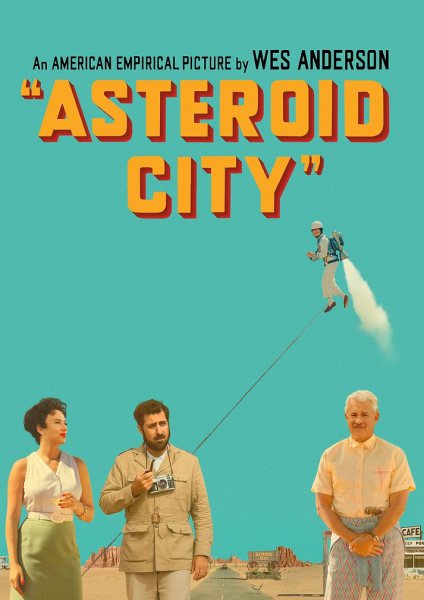Asteroid City Movie Film Posteri – Duvar Tablosu duvarda gerçek ölçek
