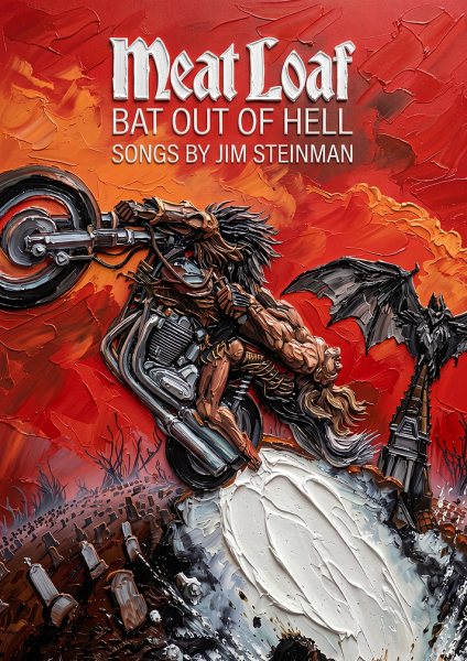 Bat Out of Hell Album Cover Art Müzik Posteri – Duvar Tablosu