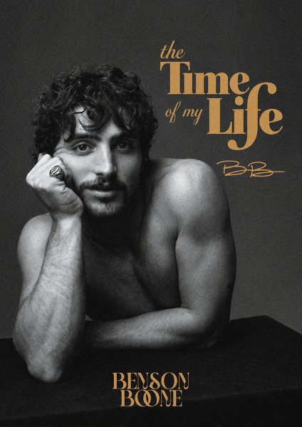 Benson Boone The Time of My Life Müzik Posteri – Duvar Tablosu duvarda gerçek ölçek
