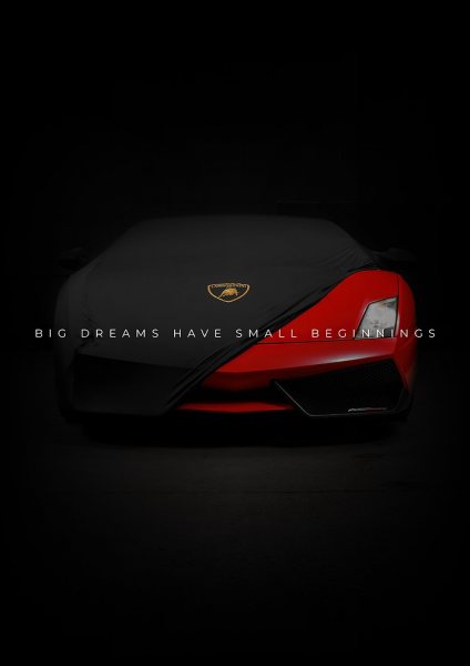 Big Dreams Araba Posteri – Duvar Tablosu poster görseli
