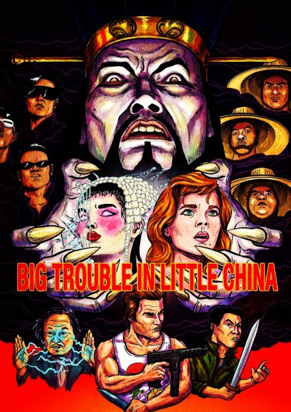Big Trouble in Little China Film Posteri – Duvar Tablosu duvarda gerçek ölçek