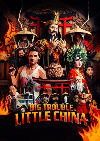 Big Trouble in Little China Film Posteri – Duvar Tablosu