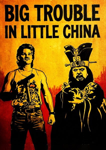Big Trouble in Little China Film Posteri – Duvar Tablosu
