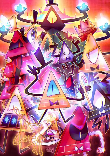 Bill Cipher Multiverse Film Posteri – Duvar Tablosu