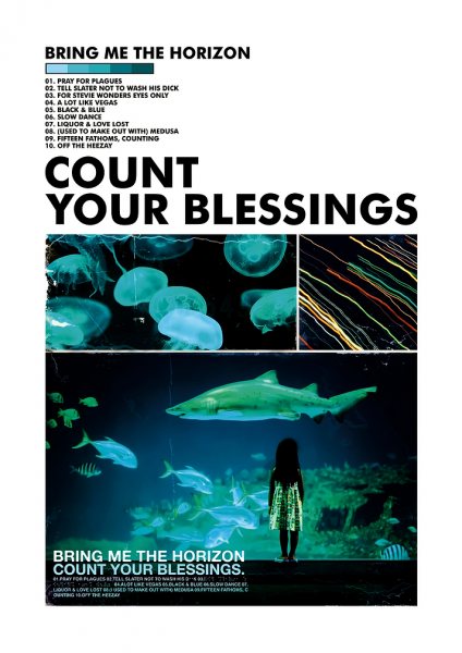 Bring Me The Horizon Count Your Blessings Album Art Müzik Posteri – Duvar Tablosu