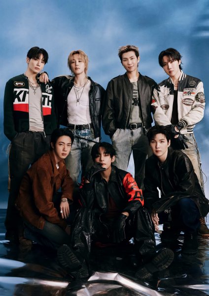 BTS Group Photo Müzik Posteri – Duvar Tablosu poster görseli