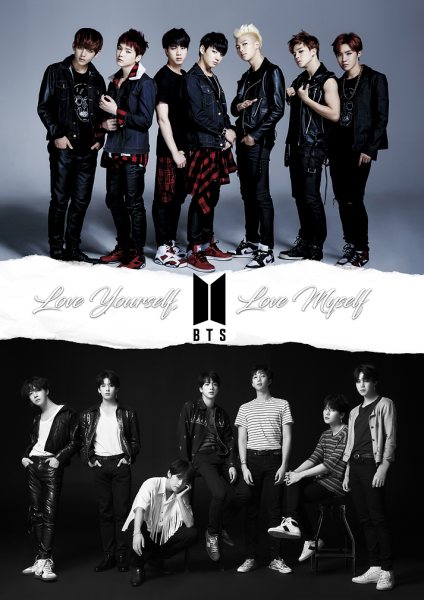 BTS Love Yourself, Love Myself Müzik Posteri – Duvar Tablosu duvarda gerçek ölçek