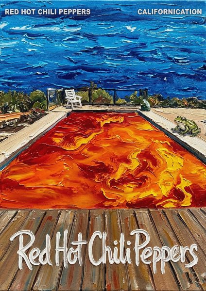 Californication Album Cover Müzik Posteri – Duvar Tablosu