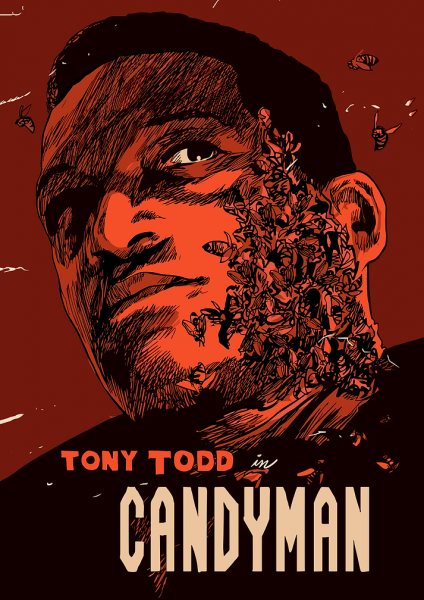 Candyman Movie Poster Tony Todd Film Posteri – Duvar Tablosu