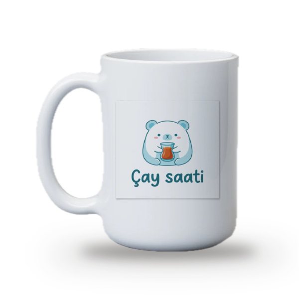 "Çay saati" Baskılı Kupa