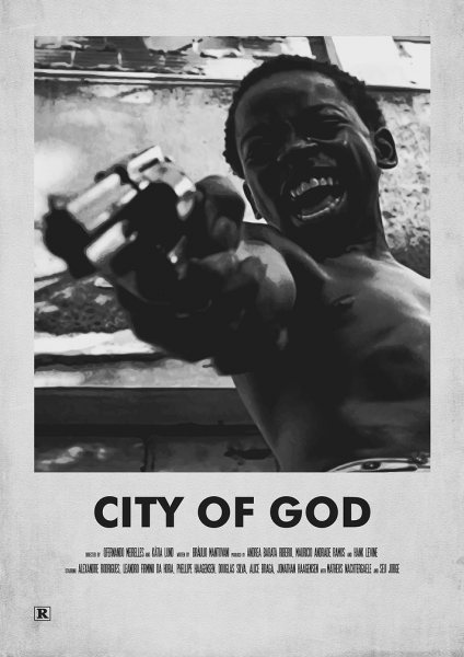 CITY OFGOD Film Posteri – Duvar Tablosu