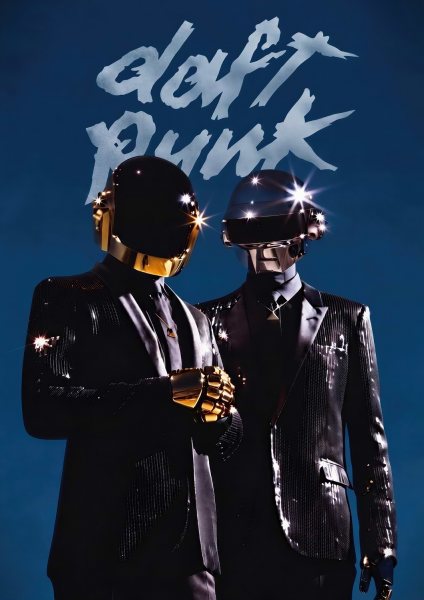 Daft Punk Müzik Posteri – Duvar Tablosu poster görseli