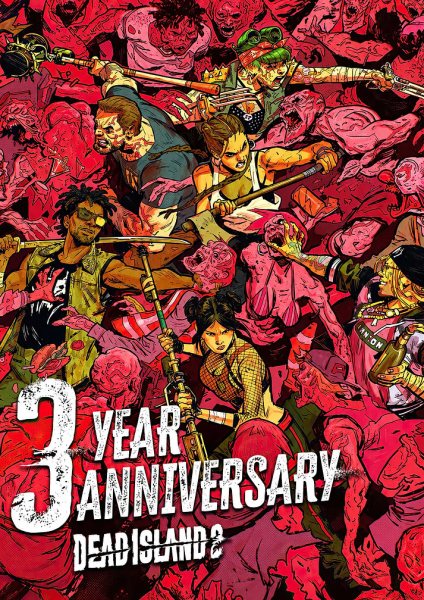 Dead Island 2 Anniversary Artwork Film Posteri – Duvar Tablosu poster görseli