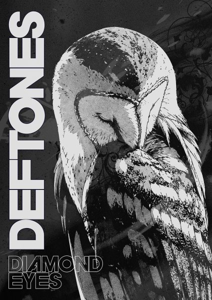 Deftones Diamond Eyes anime style Müzik Posteri – Duvar Tablosu