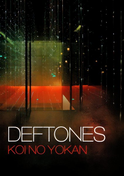 Deftones - Koi No Yokan Album Art Müzik Posteri – Duvar Tablosu duvarda gerçek ölçek