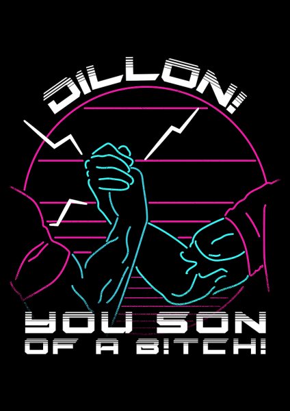 Dillon Predator Film Posteri – Duvar Tablosu