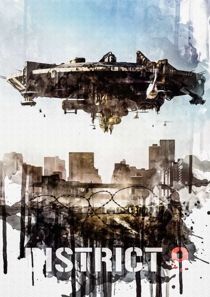 District 9 Film Posteri – Duvar Tablosu poster görseli
